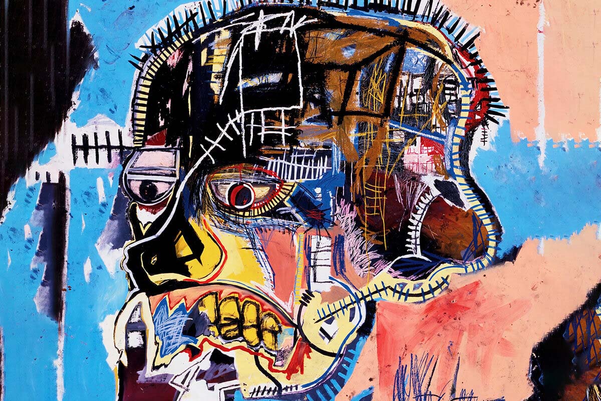 Jean Michel Basquiat : Untitled (Skull)